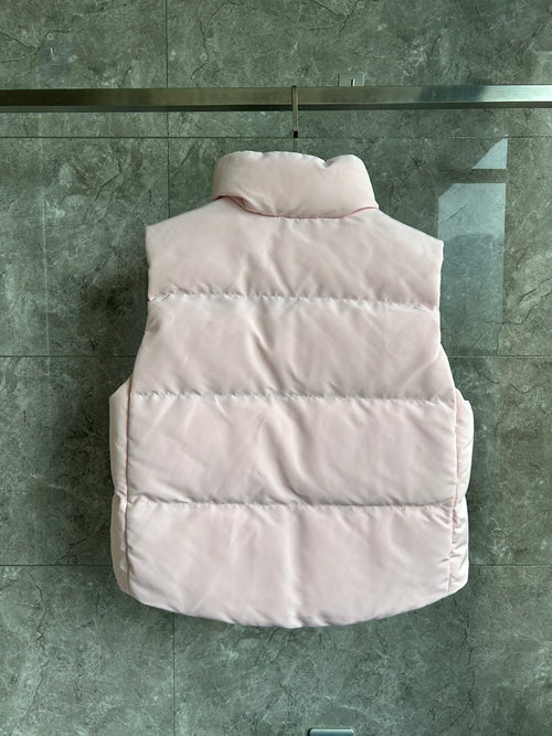 Canada Goose Blush Pink Quilted Puffer Vest