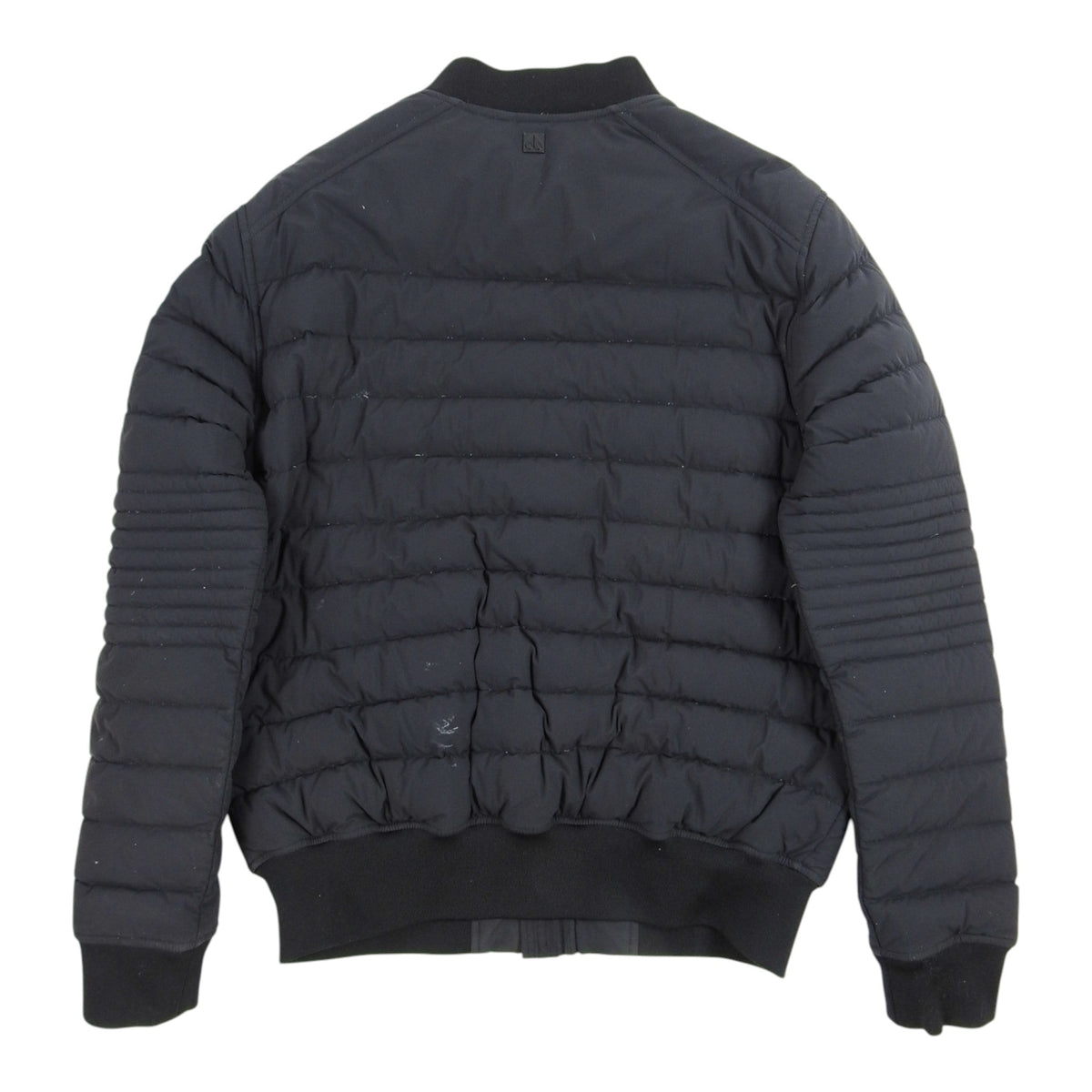 Moncler Black Quilted Bomber Jacket