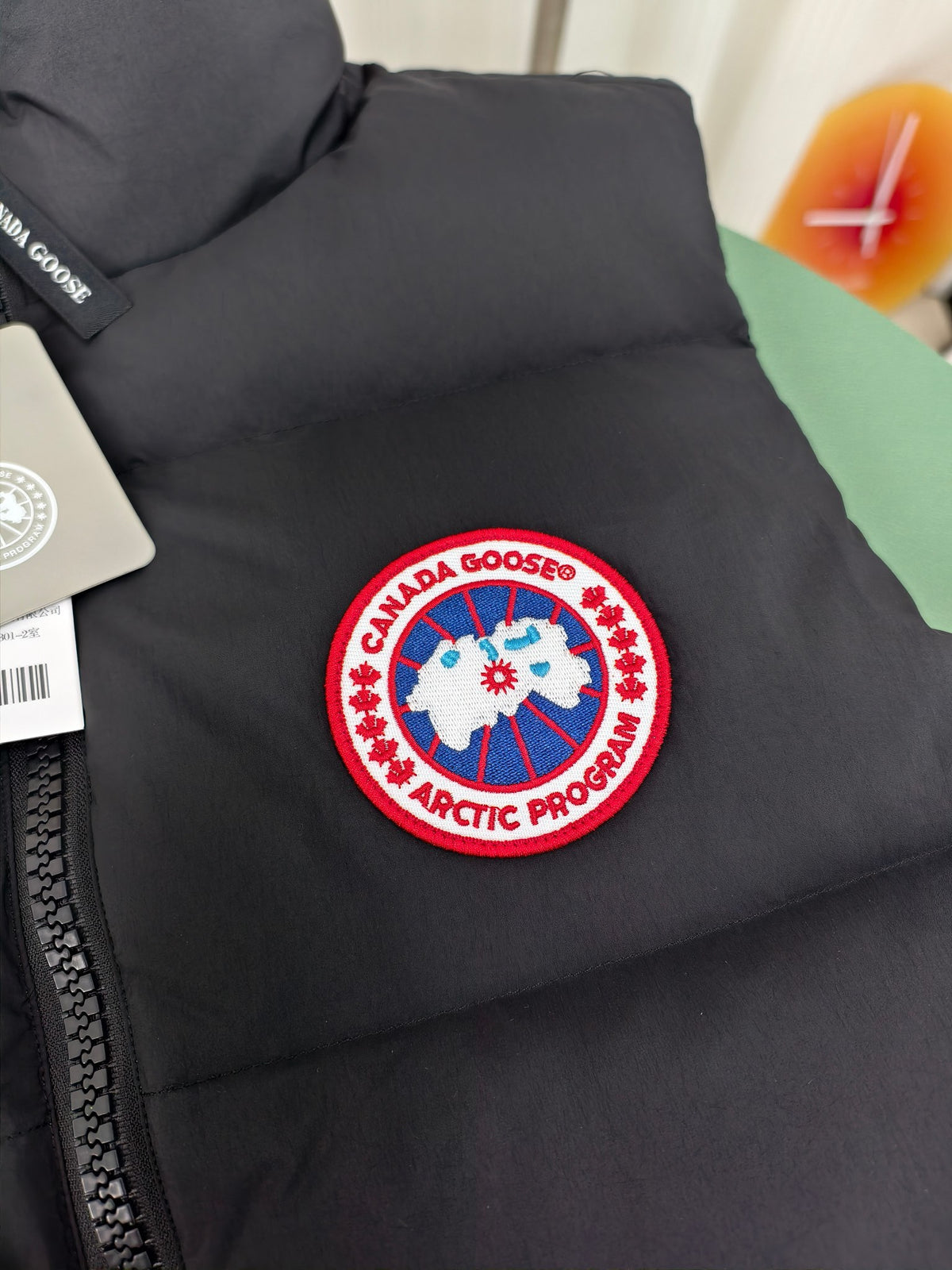 Canada Goose Black Quilted Stand-Collar Puffer Vest