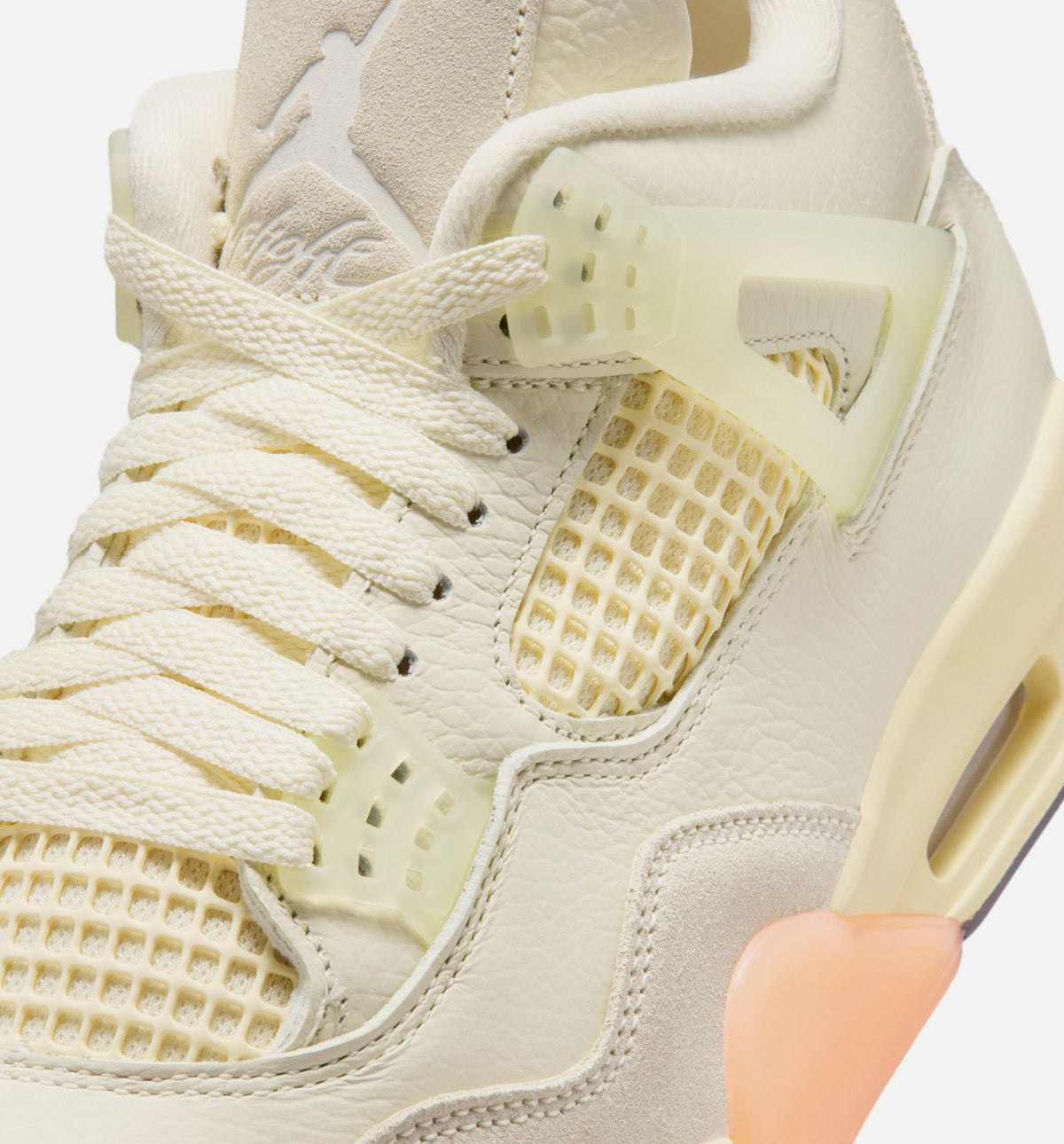 Air Jordan 4 Retro Birds of Paradise | Women's Lifestyle Shoe | Coconut Milk/Metallic Gold/Muslin/Bright Mango/Sundial/Black