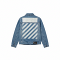 L/AB Zip Trucker Denim Jacket