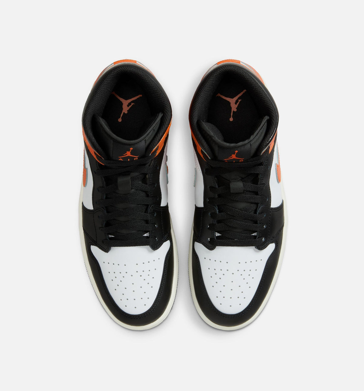 Air Jordan 1 Mid Men's Lifestyle Shoe – Starfish/White/Sail/Black