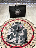 Canada Goose Gray and Black Camo Quilted Puffer Vest