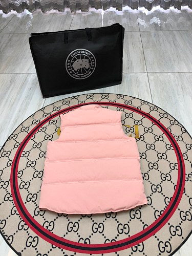 Canada Goose Quilted Blush Pink Puffer Vest