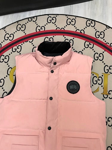 Canada Goose Quilted Blush Pink Puffer Vest