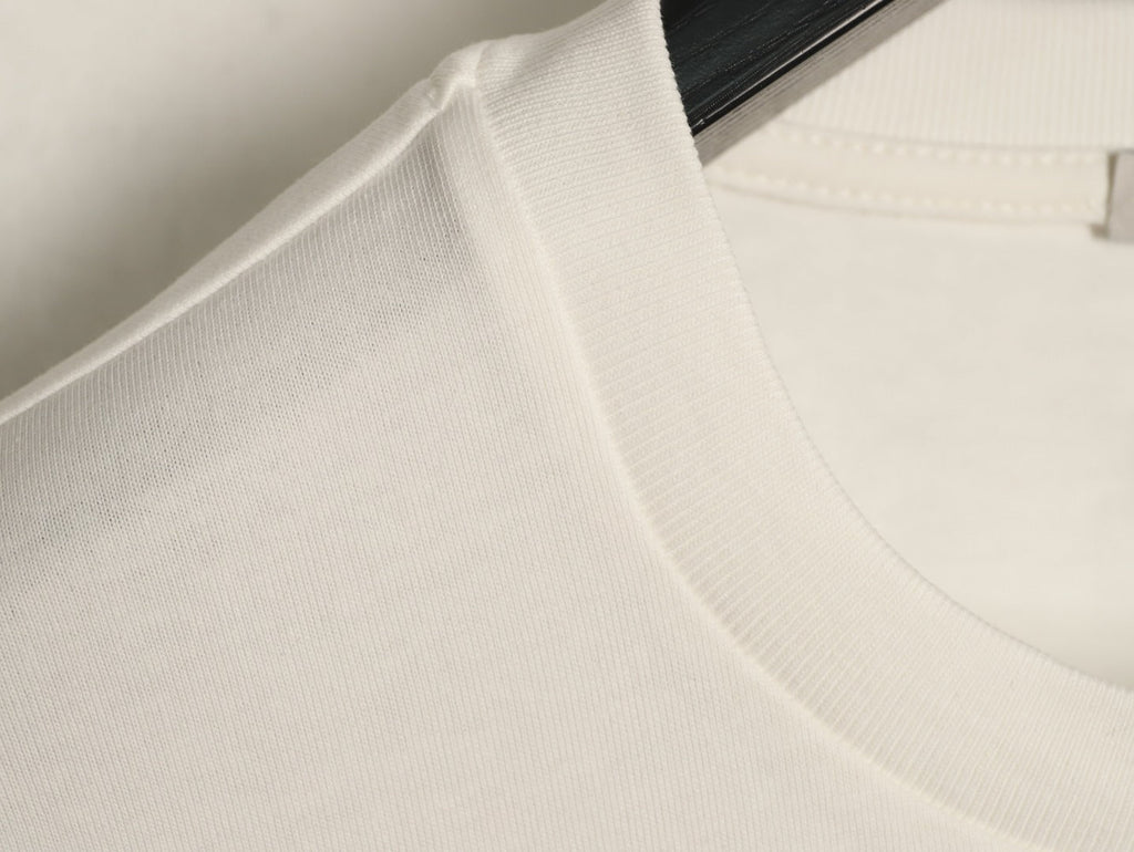 Moncler Lettering Long-Sleeve T-Shirt - Cream